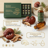 Suplemento Líquido de Hongo Reishi |   Extracto Natural de Ganoderma Lucidum para la Salud Inmunológica, Energía y Bienestar General