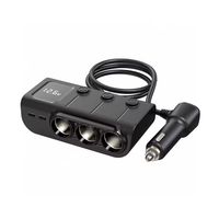Nuevo Cargador para Auto GC01 OLIVER con Puertos Duales USB-C a USB-A/USB-C de 120W con Monitoreo de Voltaje y Carga Rápida PD