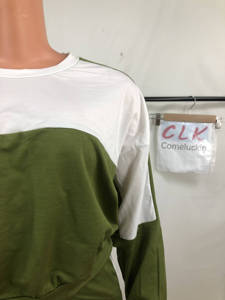 Conjunto de sudadera y pantalón de otoño informal para mujer, dos colores a juego, patrón sólido, moda novedosa para mujer - Product Image 5