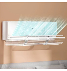 <span class=keywords><strong>Rétractable</strong></span> Climatisation Pare-Brise Confinement Infantile Anti-Droit Soufflant Vent Guidage Capot Transparent Anti-vent Bouclier - Product Image 2