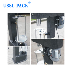 Machine de capsulage semi-automatique DK-50Z pour bouteilles verticales en verre et plastique, pour condiments - Product Image 4