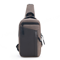Bolso Bandolera Deportivo Impermeable con Logotipo Personalizado, para Auriculares, con Orificio para Auriculares, Unisex, con Cierre USB, Portátil
