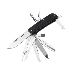 Mejor Precio de <span class=keywords><strong>Sanrenmu</strong></span>, Regalo Personalizado WA761-B1, Navaja Multiherramienta Plegable 21 en 1 con Mango de Fibra de Carbono - Product Image 2