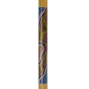 Palos de lluvia de bambú 60cm 80cm 100cm 120cm 150cm Instrumento musical Terapia de sonido Instrumento de palo de lluvia - Product Image 2
