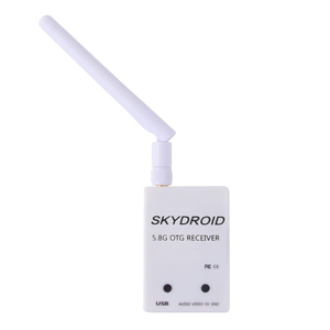 Skydroid 5.8GHz 150ch FPV <span class=keywords><strong>Receiver</strong></span> UVC 5.8G nhận KÉP ĐÔI/duy nhất ăng-ten OTG điện thoại thông minh cho điện thoại <span class=keywords><strong>Android</strong></span> <span class=keywords><strong>RC</strong></span> bay không người lái bộ phận - Product Image 6