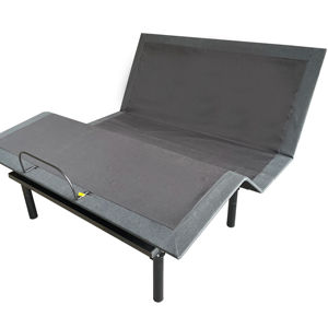 Offre Spéciale ENKE Lit Moderne à Quatre Moteurs, Métallique, Réglable en Hauteur, Pliable, Fonction Inclinaison Tête de Lit et Soutien Lombaire, avec Rangement, pour Chambre à Coucher NK-DA10 - Product Image 1