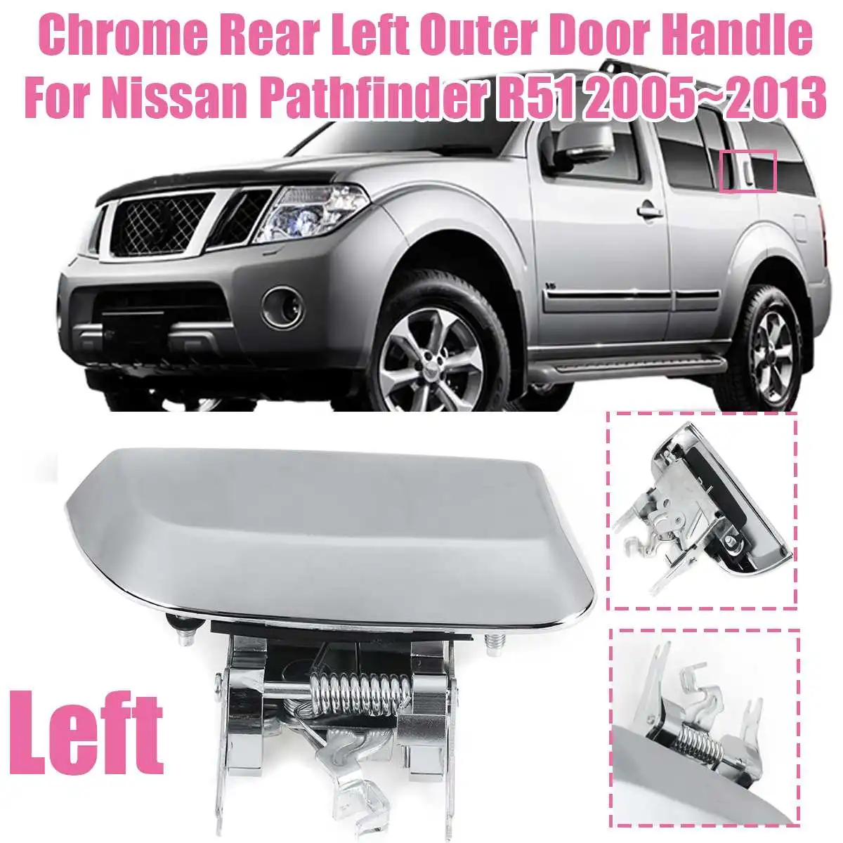 1x Izquierda Cromada