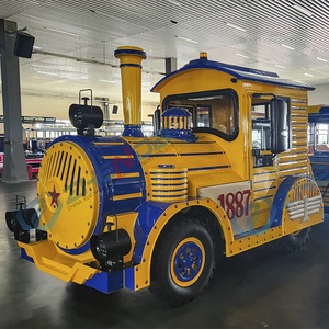 Train de divertissement sans rails à forte capacité de charge |   Véhicule de divertissement familial pour parcs d'attractions - Product Image 2
