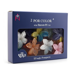 Pince à cheveux frangipanier 8 cm, 2 par couleur, boîte de 600 pièces - Product Image 2