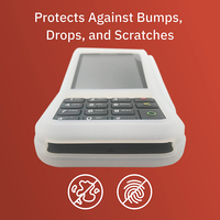 Étui de protection Verifone V400M avec couvercle de terminal en silicone pour le transport et la protection des TPV
