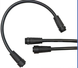 高质量IP 68防水M19电缆组件，带2至10针连接器，适用于工厂直接供应的电子传感器 - Product Image 2