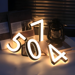 Letras de Canal LED Acrílicas 3D con Iluminación Frontal IP65 Personalizadas, Letrero con Logotipo Comercial <span class=keywords><strong>para</strong></span> Tienda, Oficina, Publicidad Exterior - Product Image 3