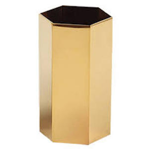 Organizador de Escritorio Cuadrado de Precisión, Acabado en Cobre, Alambre de Hierro, Portaplumas y Lápices de Metal, Material de Acero para Oficina y Escuela - Product Image 3