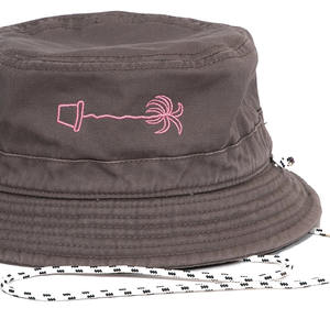 Chapeau de pêcheur personnalisé OEM, respirant, avec logo brodé, cordon de serrage, chapeau de pêcheur luxueux en coton doux - Product Image 4