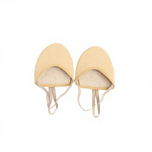 Zapatillas de Ballet Planas con Media Suela para Mujer, de Lona Suave, para Danza Lírica, Jazz, Rítmica, Calzado de Entrenamiento - Product Image 2