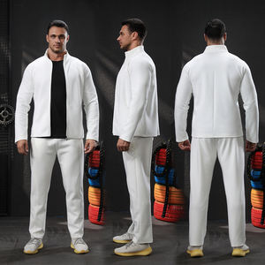 Waterproof Windbreaker 100 Polyester Quarter Zip Hooded Men <b>Jacket</b> <b>Workout</b> Running <b>Jacket</b> - Product Image 3