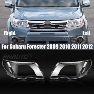 สำหรับซูบารุ ฟอเรสเตอร์ 2009 2010 2011 2012 ฝาครอบไฟหน้า โคมไฟหน้าแบบใส ฝาครอบไฟหน้าอะคริลิค เปลี่ยนโคมไฟ - Product Image 1