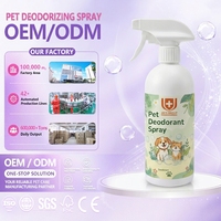 Spray désodorisant pour animaux domestiques, rafraîchisseur d'air intérieur pour l'environnement de vie des animaux