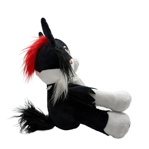 Peluche Husky Big Mama Eternal, jouet en peluche noir de 29 cm pour enfants - Product Image 3