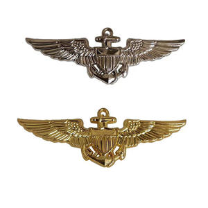 Insignia de Pin de Metal para aviadores navales, alas - Product Image 3