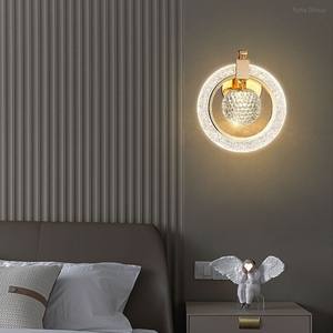 Applique murale LED en fer moderne et simple avec variateur d'intensité, CRI élevé 90 Ra90, adaptée au salon, à la chambre à coucher, à l'éclairage des escaliers - Product Image 3