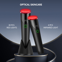 Appareil de thérapie par la lumière rouge à led pour soulager la douleur par infrarouge pour l'élimination des rides de massage du visage de marque privée