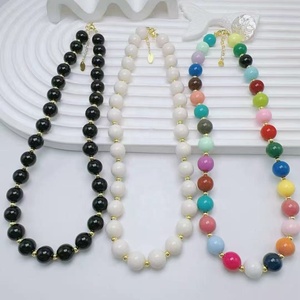 Colliers en perles acryliques style bohème, faible quantité minimum de commande, pour femmes, plage, été. - Product Image 6