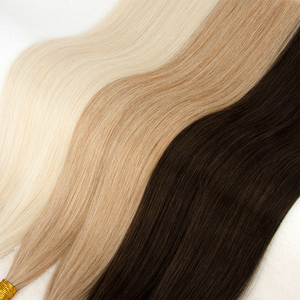 Extensioni per capelli con punta a K, Remy russi europei, con punta a I/V/Y, biondo 613, capelli umani vergini grezzi ricci, 30 pollici, cuticole allineate, senza perdita di capelli - Product Image 4