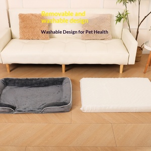 Cama Ortopédica para Perros, Espuma de Masaje, Impermeable, Sofá Cama para Mascotas, Resistente a los Arañazos, Lavable, para Perros Grandes y Medianos - Product Image 4
