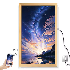 65-inch <span class=keywords><strong>Android</strong></span> Wifi kỹ thuật số LCD Khung ảnh khung ảnh màn hình chia sẻ video thông qua ứng dụng cho các cửa hàng bán lẻ thang máy - Product Image 6