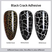Nouveau Gel Craquelé RS Nail – Gel UV Professionnel pour Ongles, Effet Écaille de Tortue, Soak Off, OEM