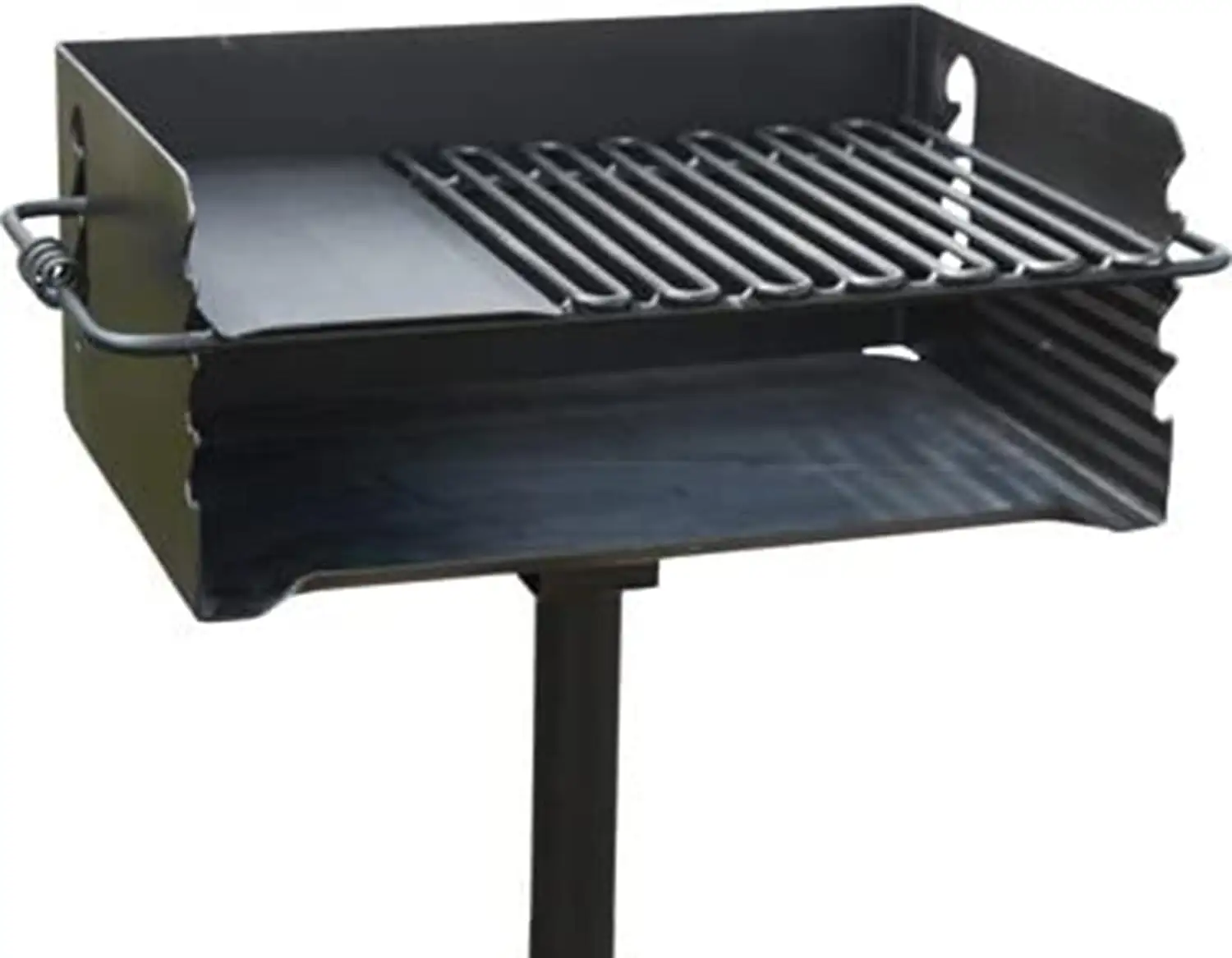 Grill Holzkohle tragbar Barbecue Hochleistungsstahl Outdoor-Grill Holzkohle Grill Barbecue Grill Outdoor-Holzkohle