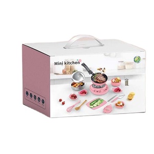 Mini-cuisine pour enfants, ustensiles de cuisine réalistes, jouet de cuisine pour enfants - Product Image 1