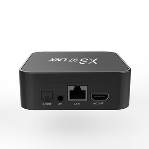 Nhà Máy Giá Xs97 Lnx 4K <span class=keywords><strong>Linux</strong></span> Hộp Vật Liệu Mới Điều Khiển Từ Xa Cho Google Chơi Tương Thích Quad Core Bộ Vi Xử Lý 8GB Rom 1 Năm - Product Image 1