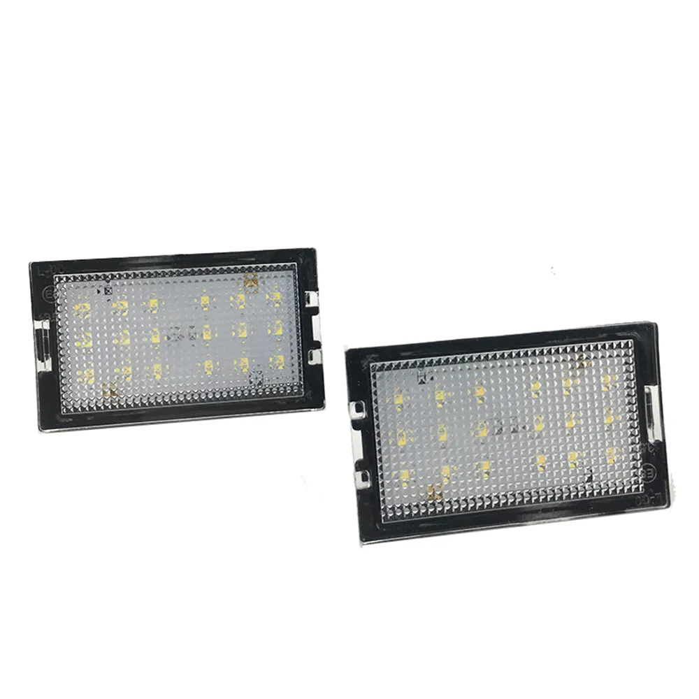 Para Land Rover Discovery Series 3 / LR3 4 / LR4 Freelander 2 / LR2 Range Rover Sport Car LED matrícula lámpara de luz CE