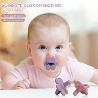 Fournisseur de Shenzhen Perfect Fit allaiter 100% tétine ronde régulière en silicone pour bébé
