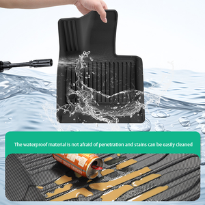 Tapis <span class=keywords><strong>de</strong></span> sol <span class=keywords><strong>de</strong></span> <span class=keywords><strong>voiture</strong></span> en TPE résistants à la saleté et imperméables sur mesure, protecteurs <span class=keywords><strong>de</strong></span> dossier <span class=keywords><strong>de</strong></span> siège pour 2025 Xiaomi YU7-durables, sans odeur - Product Image 4