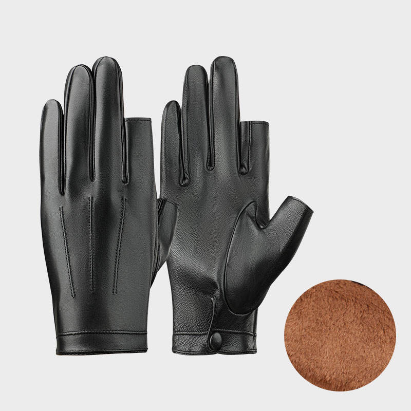 สีดำ 3 นิ้ว - ซับในขนแกะ