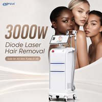 Machine d'épilation au laser diode 808 nm 2000W 3000W pour le visage et le corps