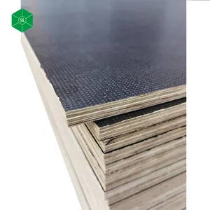 1220x2440mm 18mm Black Film Faced Plywood Marine Construction Formwork Phenolic board