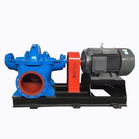 Pompa Sirkulasi Air Casing Horizontal 5KW OEM Hemat Energi Getaran Rendah Tekanan Tinggi Listrik/Diesel untuk Pabrik