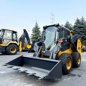Cargadora de orugas 4x4 con pala frontal y cucharón para uso doméstico, agrícola y de jardín, con certificación CE EPA Euro5 y Argue - Product Image 1