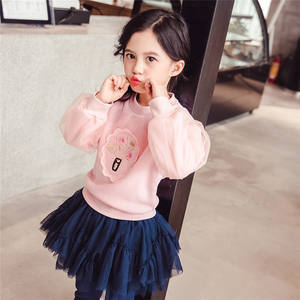 Producto Popular, Ropa Infantil de Otoño, Conjunto de Camiseta y Falda con Leggings de Algodón para Niñas - Product Image 4