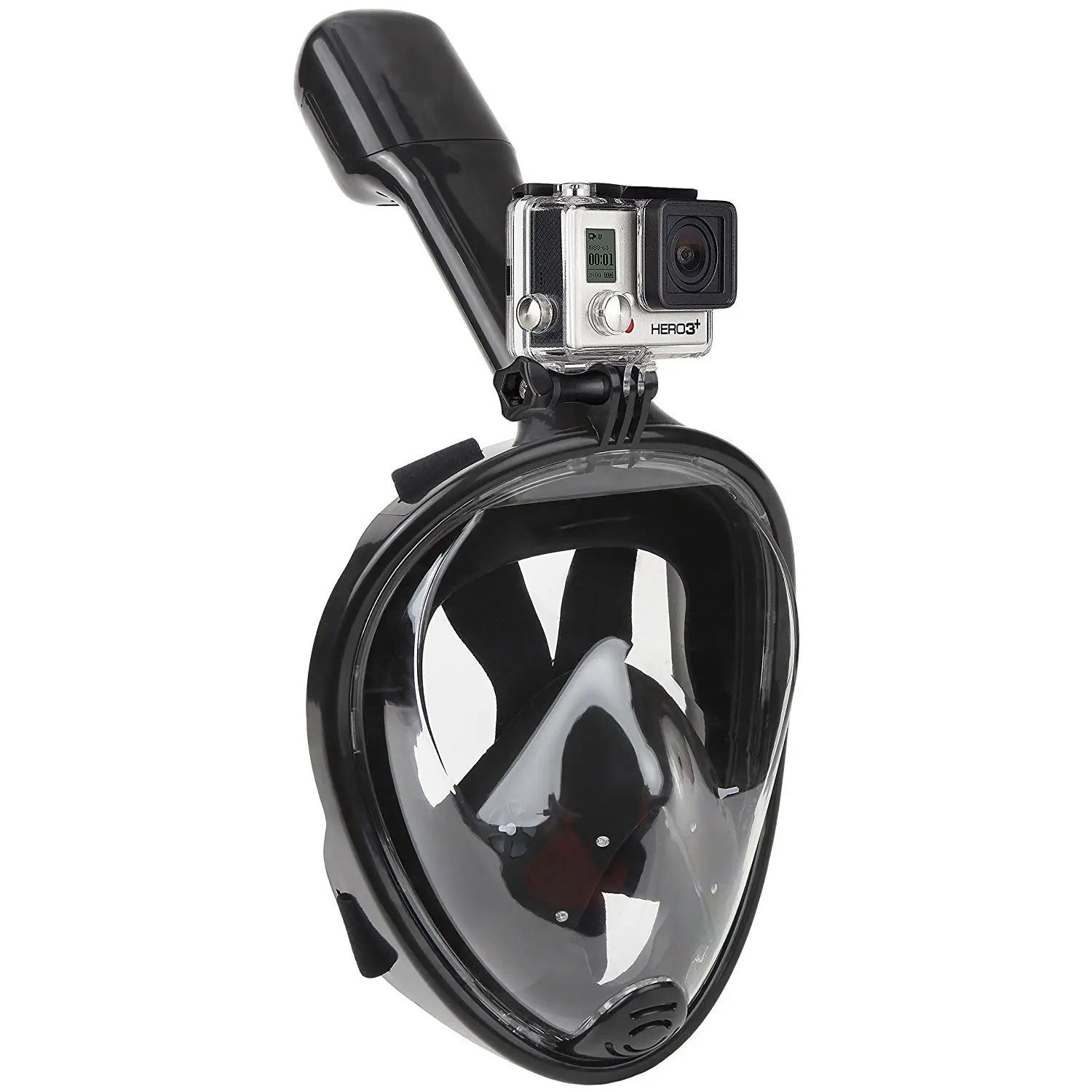 180-Grad-Panorama-Schnorchelset Tauch schnorchel maske Vollgesichts-Schnorchel ausrüstung mit Kamera-Schwimm maske