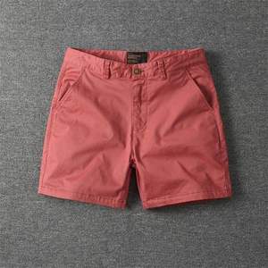 Pantaloncini da Bermuda estivi da uomo all'ingrosso in tinta unita in bianco e traspirante fino al ginocchio da uomo Casual Fashion Workwear pantaloncini 3 punti - Product Image 6