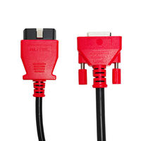 Cable de Diagnóstico OBD2 Rojo Hembra para Autel MaxiSys MS908P/909/919 PIN HDB26, Cable Principal de Prueba para Lector de Códigos