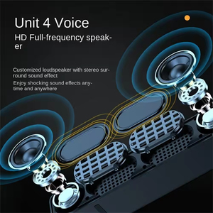 Barra de Sonido para Juegos con Potente Subwoofer y Luces RGB para PC de Escritorio y Portátil, Experiencia de Audio Mejorada - Product Image 5