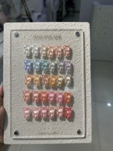 2025 populaire 30 couleurs transparentes 12ml Gel vernis Kit durci par lampe à LED UV Gel UV de haute qualité ensemble par le fournisseur de vernis à ongles Gel - Product Image 3