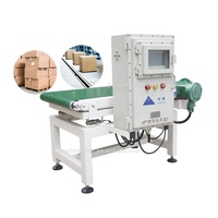 Machine de pesage antidéflagrante et anti-poussière pour bouteilles et boîtes d'aérosols chimiques, certifiée ATEX