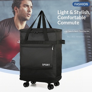 Sac de voyage universel pliable et extensible en tissu Oxford imperméable, grande capacité, pour bagage de cabine 158 cm, idéal pour les <span class=keywords><strong>étude</strong></span>s à l'étranger - Product Image 4